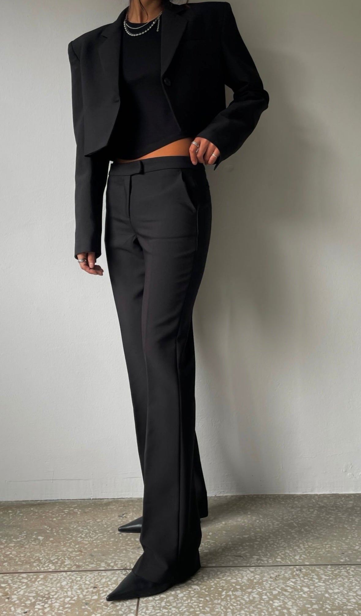 Bailie Tailored Trousers Black