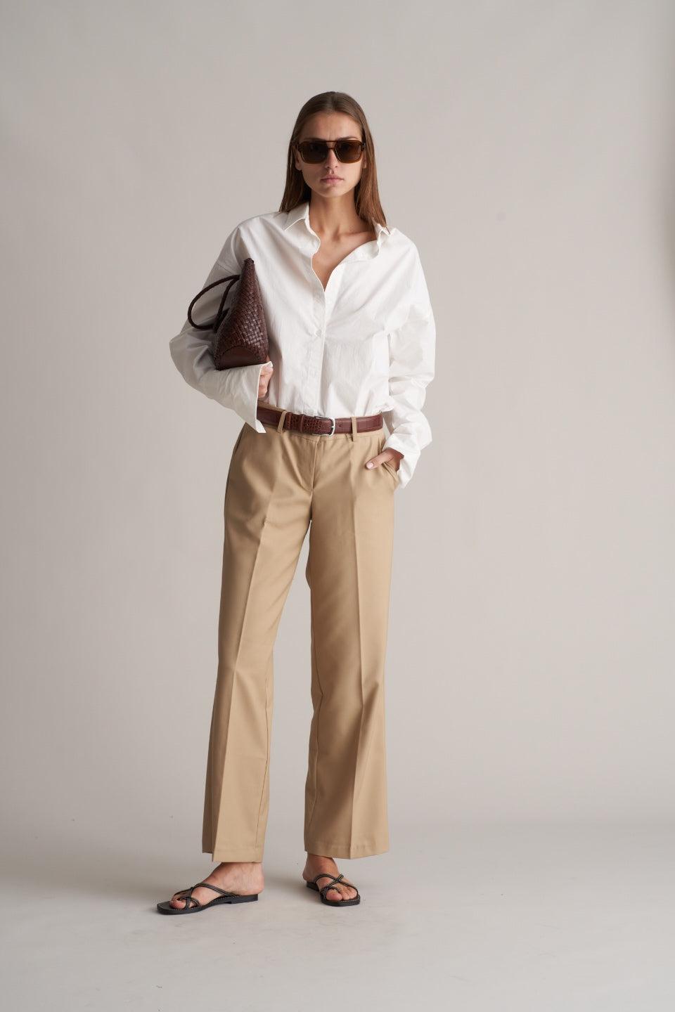 Malina Chino Trousers Beige