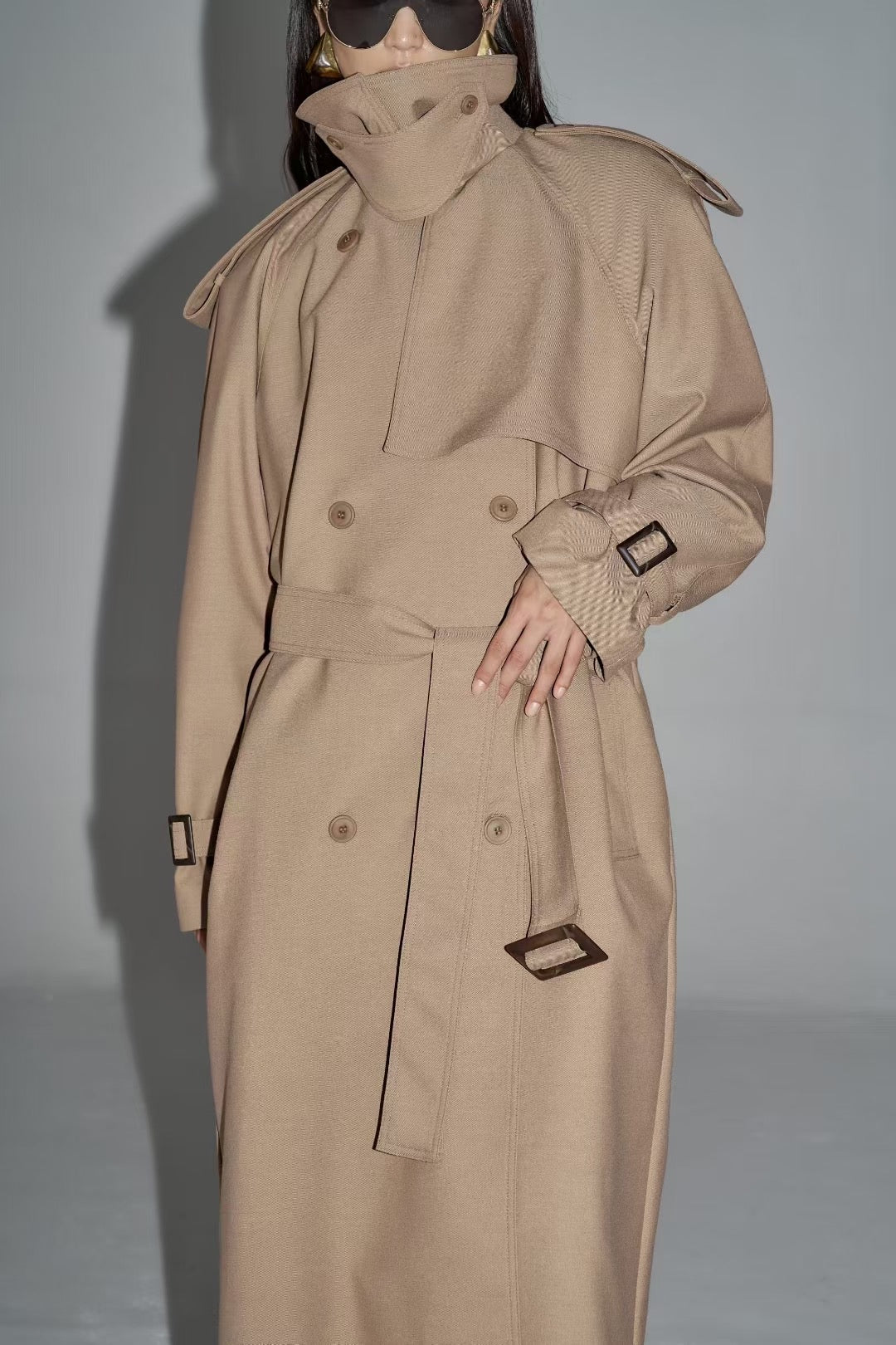 Jose Trench Coat Wheat