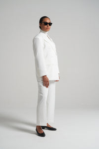 Zoira Suit Pants Optic White