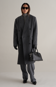 Drae Wool Overcoat Grey