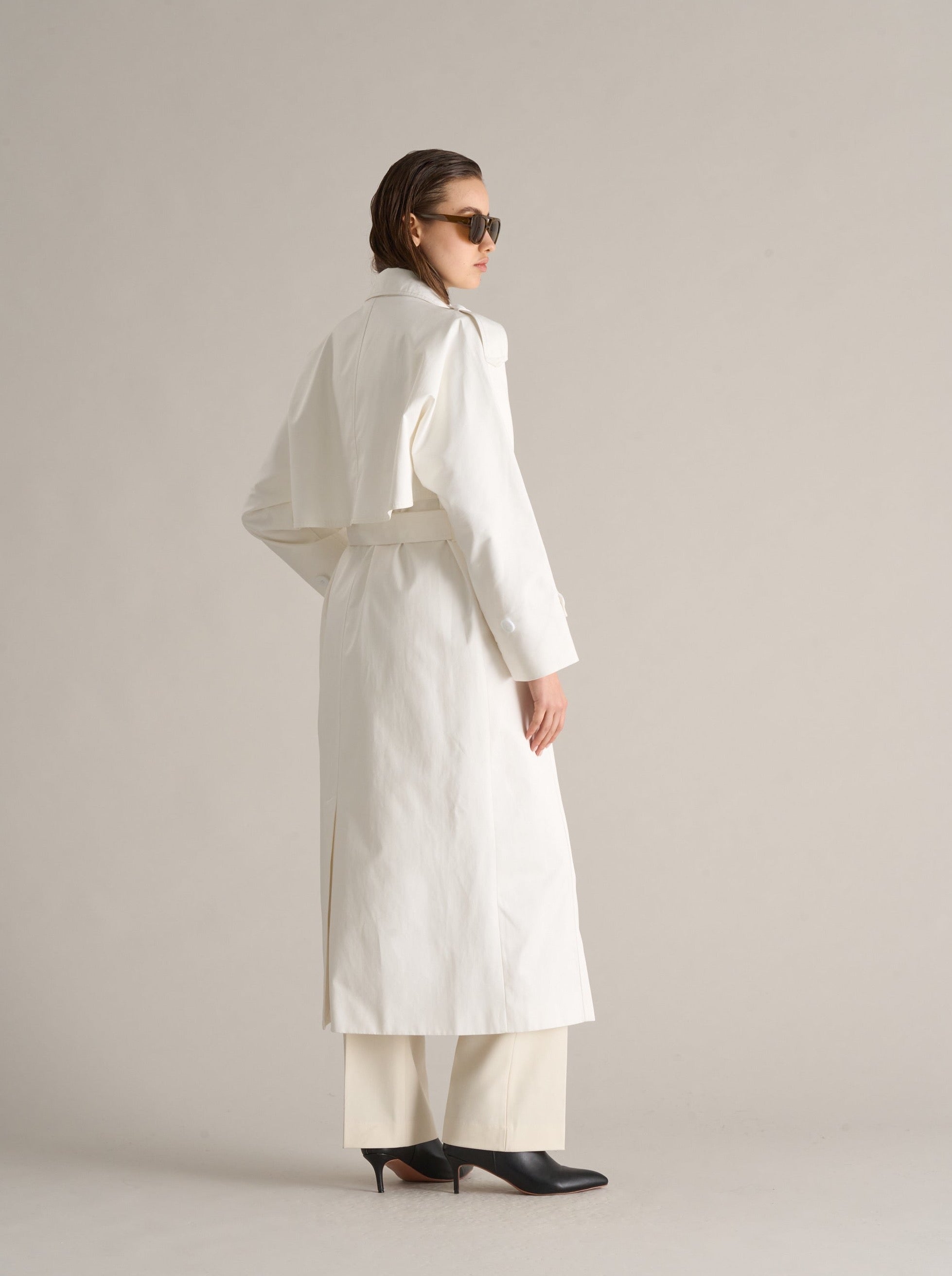 Trench Coat Optic White