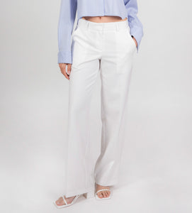 Malina Chino Trousers Optic White