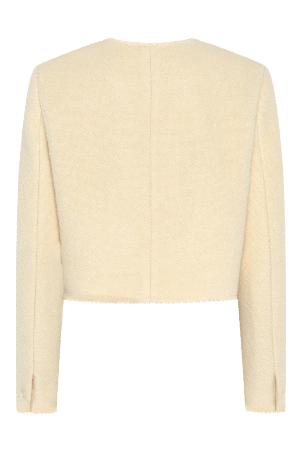 Cleo Wool Tweed Jacket Cashew